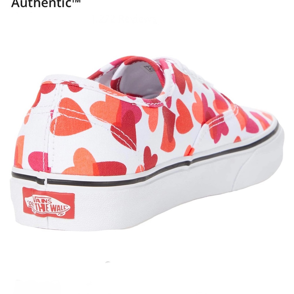 VANS ‘Off the Wall’ Valentines Hearts Sneakers ❤️ - Picture 4 of 9